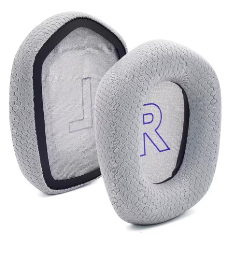 ALMOHADILLAS PARA AUDIFONOS LOGITECH G335/G733 (PAR) GRIS