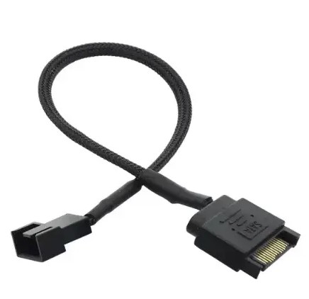 Adaptador SATA a PWM ventilador 10cm