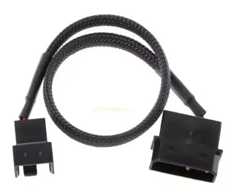 Adaptador Molex a PWM ventilador 10cm