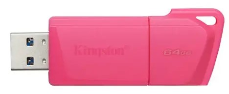 USB KINGSTON 64GB 3.2 EXODIA ROSADO