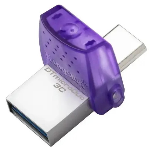 USB DT MICRODUO 128GB 3C 200M/S DUAL USB/C 3.2