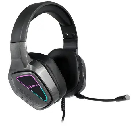 AURICULARES GAMING TEROS TE-8171N LUCES RGB