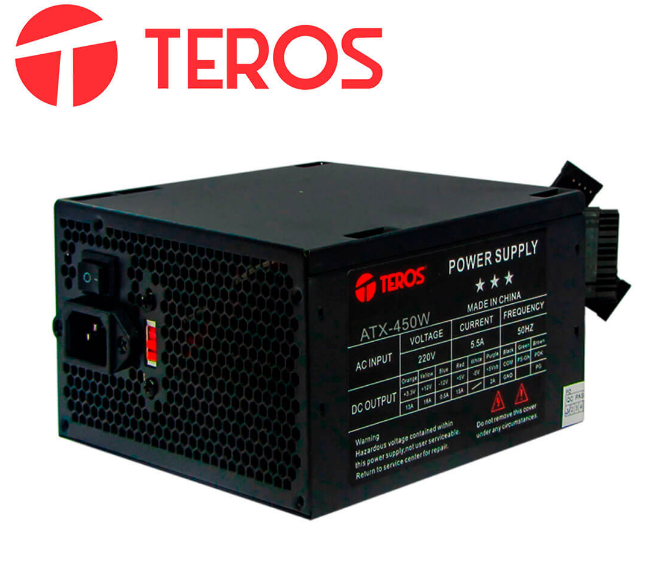 FUENTE PODER TEROS 450W