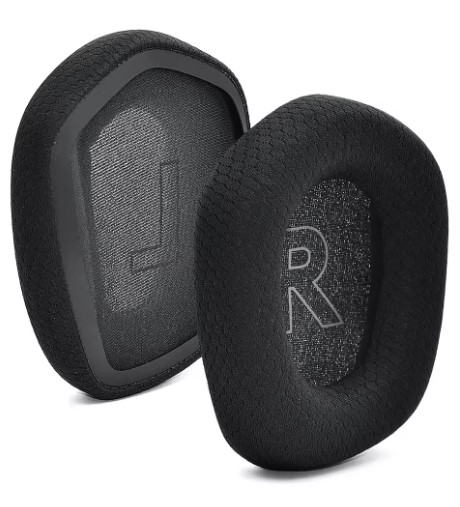 ALMOHADILLAS PARA AUDIFONOS LOGITECH G335/G733 (PAR) NEGRO