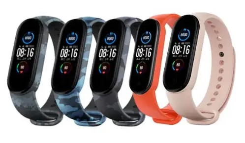 Correa para pulsera mi band 7 con seguro de silicona
