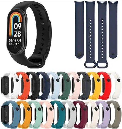 Correa para pulsera mi band 8 con hebilla de metal
