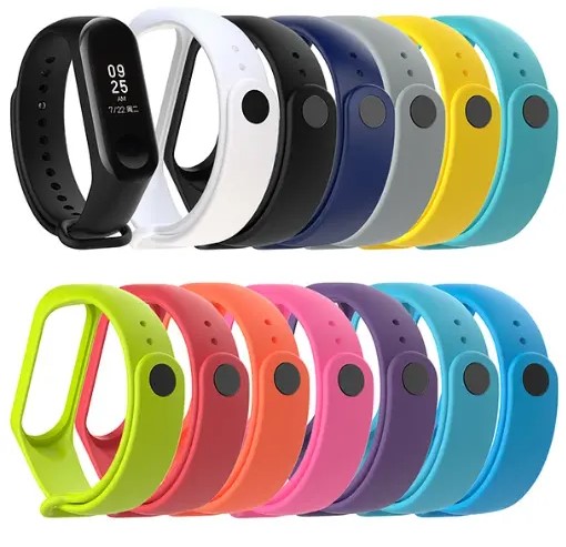 Correa para pulsera mi band 4 con seguro de silicona
