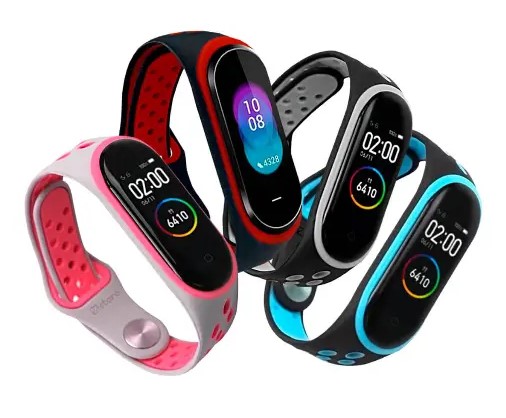 Correa para pulsera mi band 5 con hebilla de metal